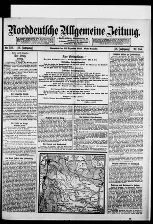 Norddeutsche allgemeine Zeitung vom 23.12.1916