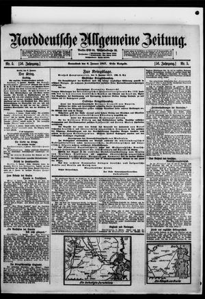Norddeutsche allgemeine Zeitung vom 06.01.1917