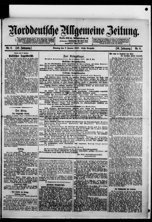 Norddeutsche allgemeine Zeitung vom 07.01.1917