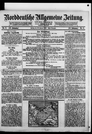 Norddeutsche allgemeine Zeitung vom 12.01.1917
