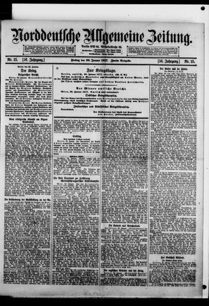 Norddeutsche allgemeine Zeitung vom 26.01.1917