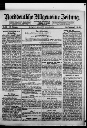 Norddeutsche allgemeine Zeitung vom 02.02.1917