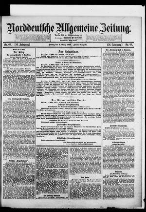Norddeutsche allgemeine Zeitung vom 02.03.1917