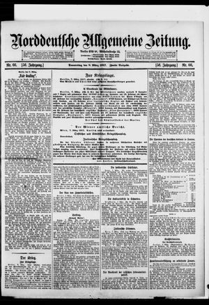 Norddeutsche allgemeine Zeitung vom 08.03.1917