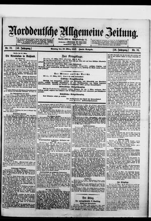 Norddeutsche allgemeine Zeitung vom 18.03.1917