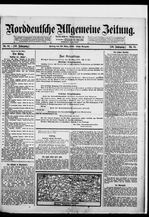 Norddeutsche allgemeine Zeitung vom 23.03.1917
