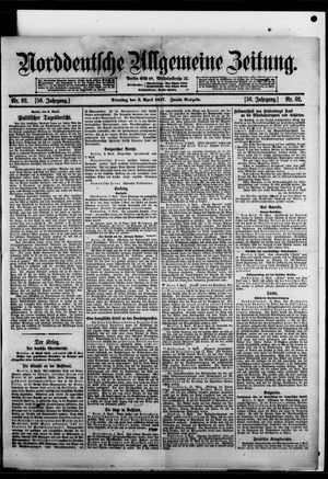 Norddeutsche allgemeine Zeitung vom 03.04.1917