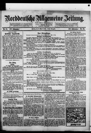 Norddeutsche allgemeine Zeitung vom 06.04.1917