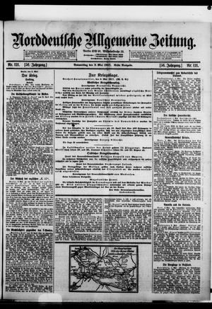 Norddeutsche allgemeine Zeitung vom 03.05.1917