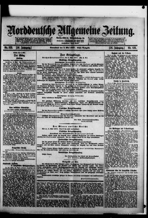 Norddeutsche allgemeine Zeitung vom 05.05.1917