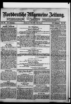 Norddeutsche allgemeine Zeitung vom 08.05.1917