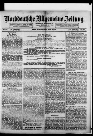 Norddeutsche allgemeine Zeitung vom 13.05.1917