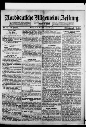 Norddeutsche allgemeine Zeitung on May 13, 1917
