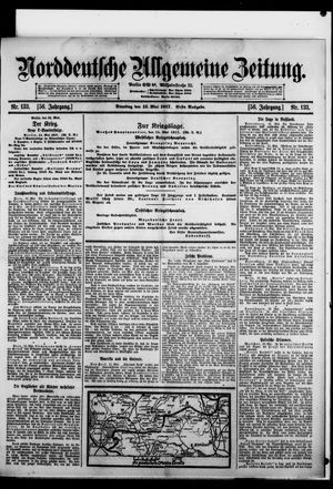 Norddeutsche allgemeine Zeitung vom 15.05.1917