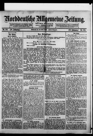 Norddeutsche allgemeine Zeitung on May 16, 1917