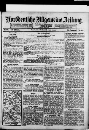 Norddeutsche allgemeine Zeitung vom 19.05.1917