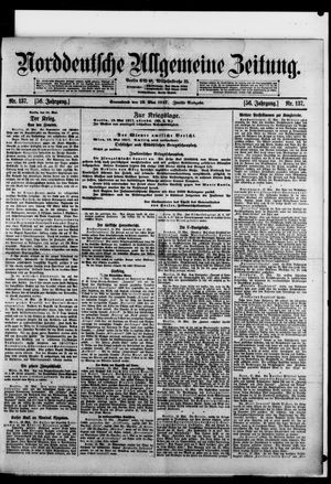Norddeutsche allgemeine Zeitung vom 19.05.1917