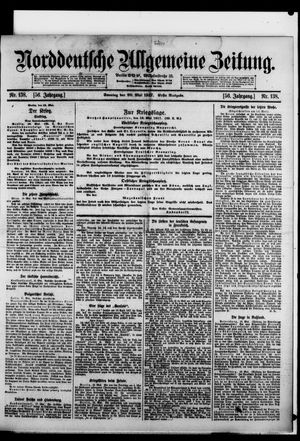 Norddeutsche allgemeine Zeitung vom 20.05.1917
