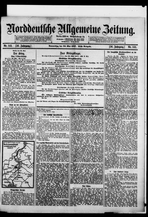 Norddeutsche allgemeine Zeitung vom 24.05.1917