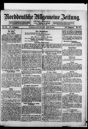 Norddeutsche allgemeine Zeitung vom 24.05.1917