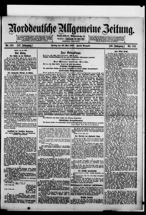 Norddeutsche allgemeine Zeitung vom 25.05.1917
