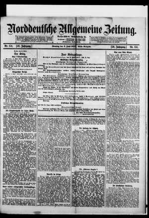 Norddeutsche allgemeine Zeitung vom 03.06.1917