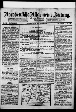 Norddeutsche allgemeine Zeitung on Jun 6, 1917