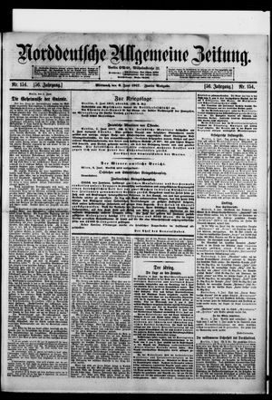 Norddeutsche allgemeine Zeitung vom 06.06.1917