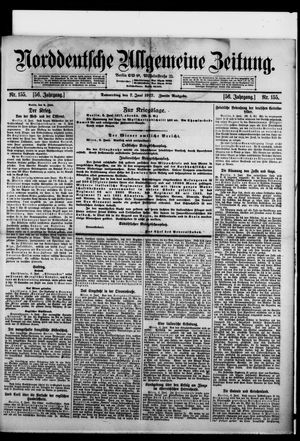 Norddeutsche allgemeine Zeitung vom 07.06.1917
