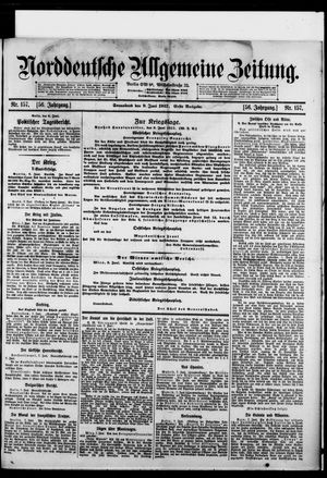 Norddeutsche allgemeine Zeitung vom 09.06.1917
