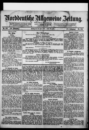 Norddeutsche allgemeine Zeitung vom 15.06.1917