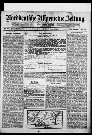 Norddeutsche allgemeine Zeitung vom 16.06.1917