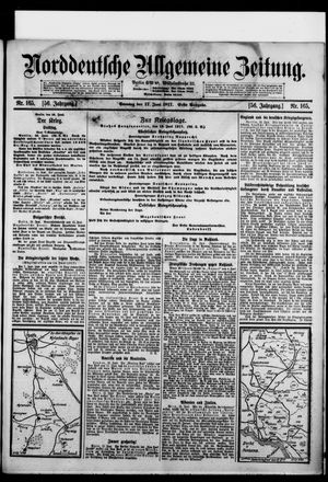 Norddeutsche allgemeine Zeitung vom 17.06.1917
