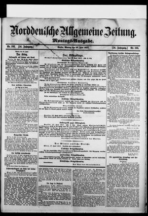Norddeutsche allgemeine Zeitung vom 18.06.1917