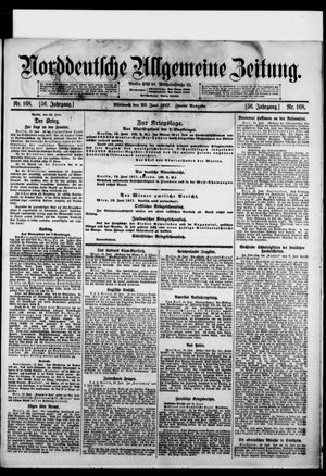 Norddeutsche allgemeine Zeitung vom 20.06.1917