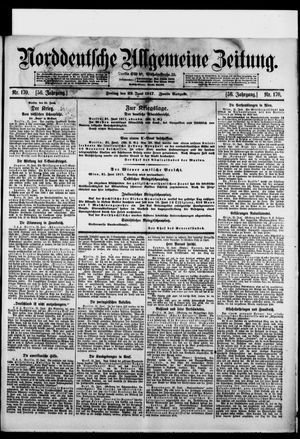 Norddeutsche allgemeine Zeitung vom 22.06.1917