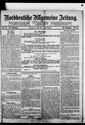 Norddeutsche allgemeine Zeitung vom 01.07.1917