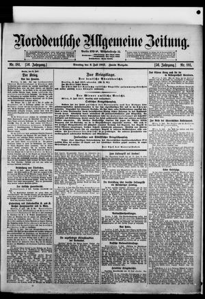 Norddeutsche allgemeine Zeitung vom 03.07.1917