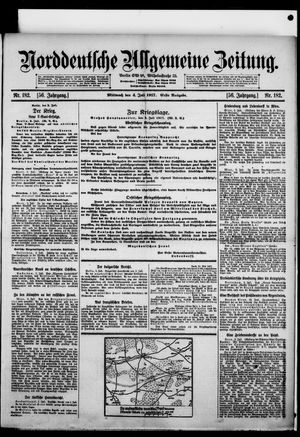 Norddeutsche allgemeine Zeitung vom 04.07.1917