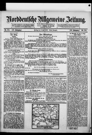 Norddeutsche allgemeine Zeitung on Jul 6, 1917