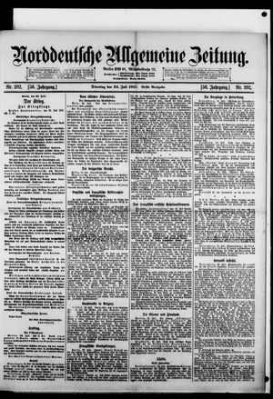Norddeutsche allgemeine Zeitung vom 24.07.1917