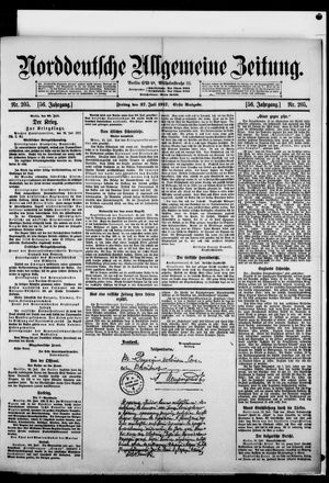 Norddeutsche allgemeine Zeitung vom 27.07.1917