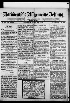 Norddeutsche allgemeine Zeitung vom 28.07.1917