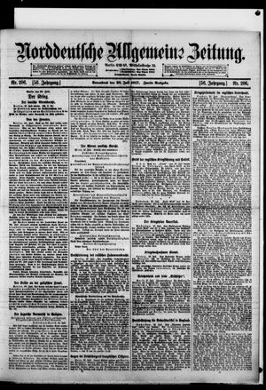 Norddeutsche allgemeine Zeitung on Jul 28, 1917