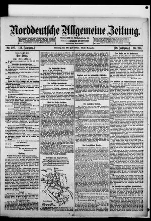 Norddeutsche allgemeine Zeitung vom 29.07.1917