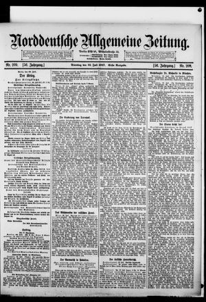 Norddeutsche allgemeine Zeitung vom 31.07.1917