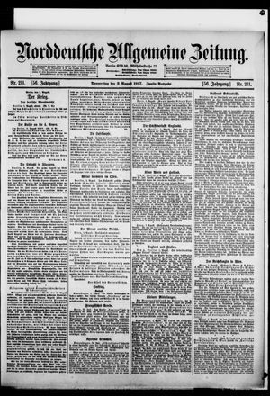 Norddeutsche allgemeine Zeitung vom 02.08.1917