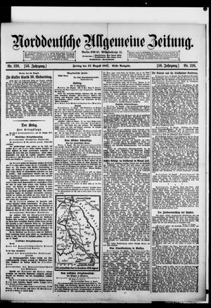 Norddeutsche allgemeine Zeitung vom 17.08.1917