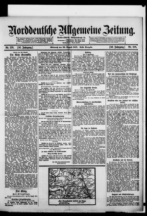 Norddeutsche allgemeine Zeitung vom 29.08.1917