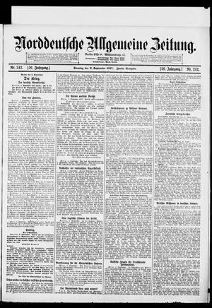 Norddeutsche allgemeine Zeitung vom 02.09.1917